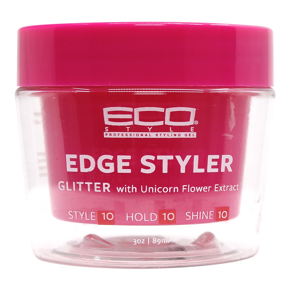 ECO EDGE STYLER (3oz) - Glitter with Unicorn Flower Extract