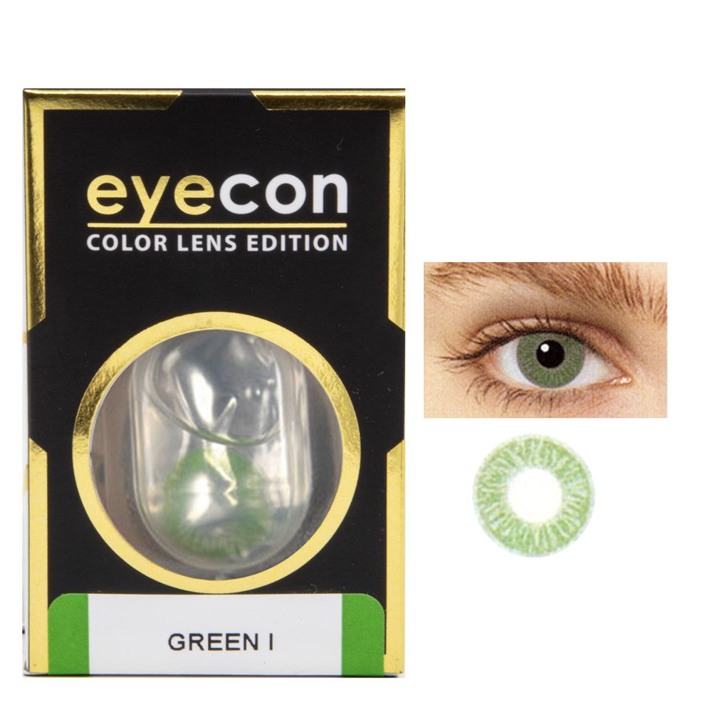 EYECON Color Lenses - (1Tone) - Green1 #CL102