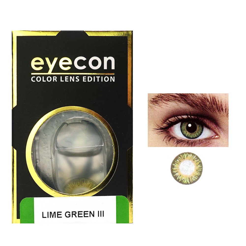 EYECON Color Lenses - (3Tone) - Lime Green3 #CL306