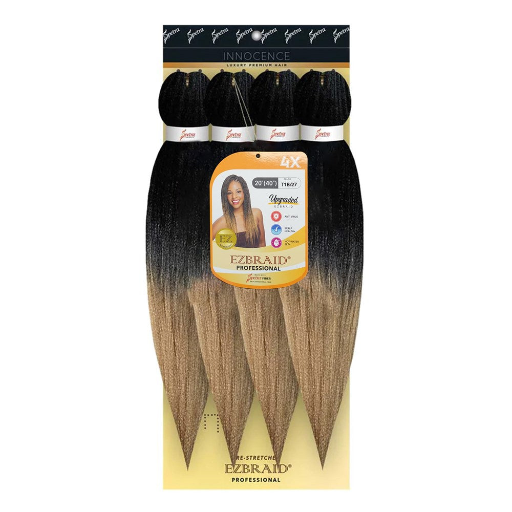 EZBRAID Professional 4X Pre-Stretched Braid - T1B/27 / 20inch