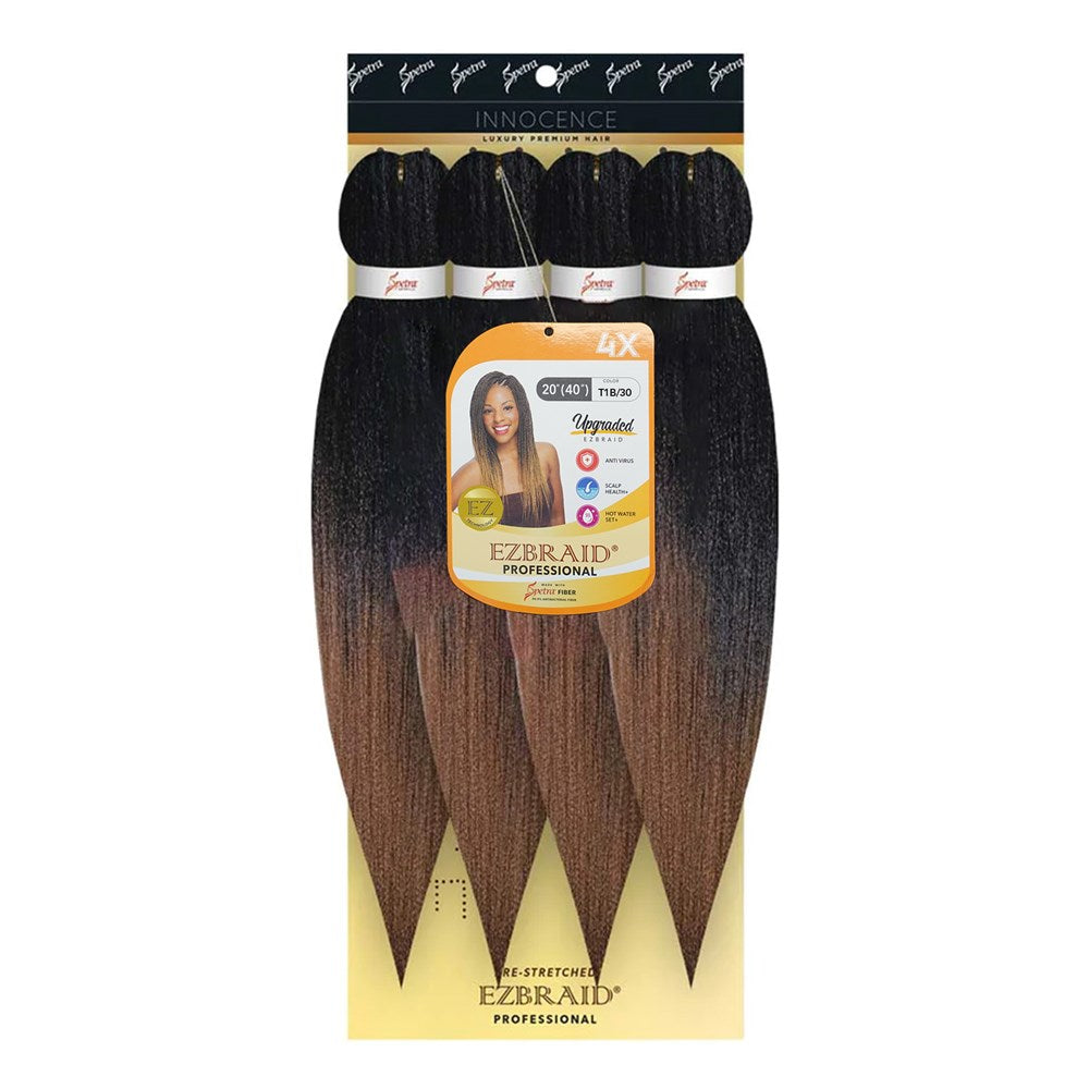 EZBRAID Professional 4X Pre-Stretched Braid - T1B/30 / 20inch