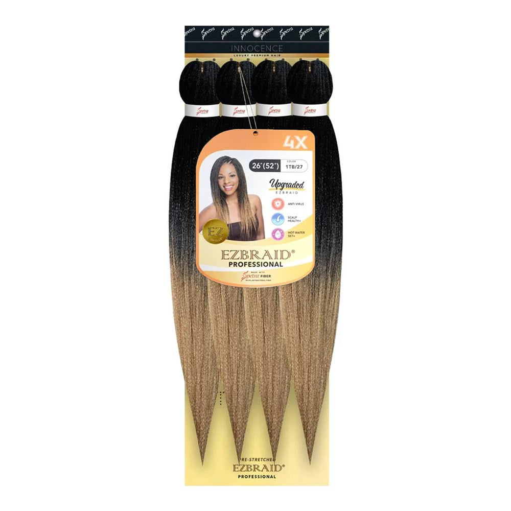 EZBRAID Professional 4X Pre-Stretched Braid - T1B/27 / 26inch