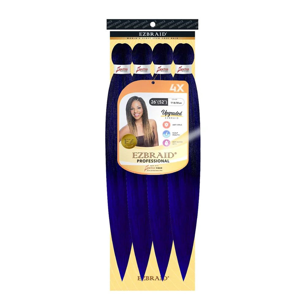 EZBRAID Professional 4X Pre-Stretched Braid - T1B/Blue / 26inch