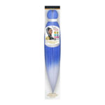 EZBRAID Platinum 2-Tone Color Pre-Stretched Braid (26inch) - Blue