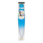 EZBRAID Platinum 2-Tone Color Pre-Stretched Braid (26inch) - Light Blue