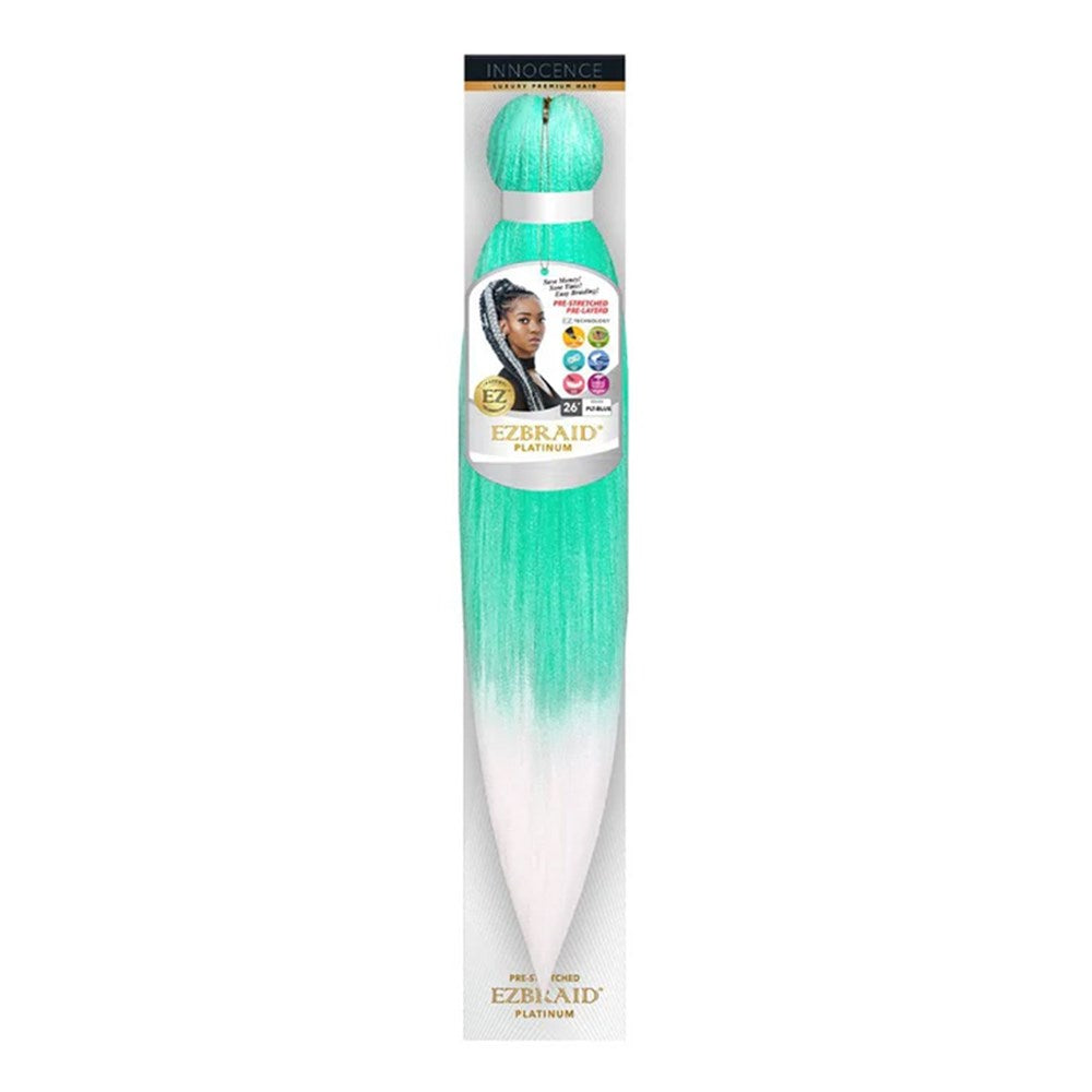EZBRAID Platinum 2-Tone Color Pre-Stretched Braid (26inch) - Mint