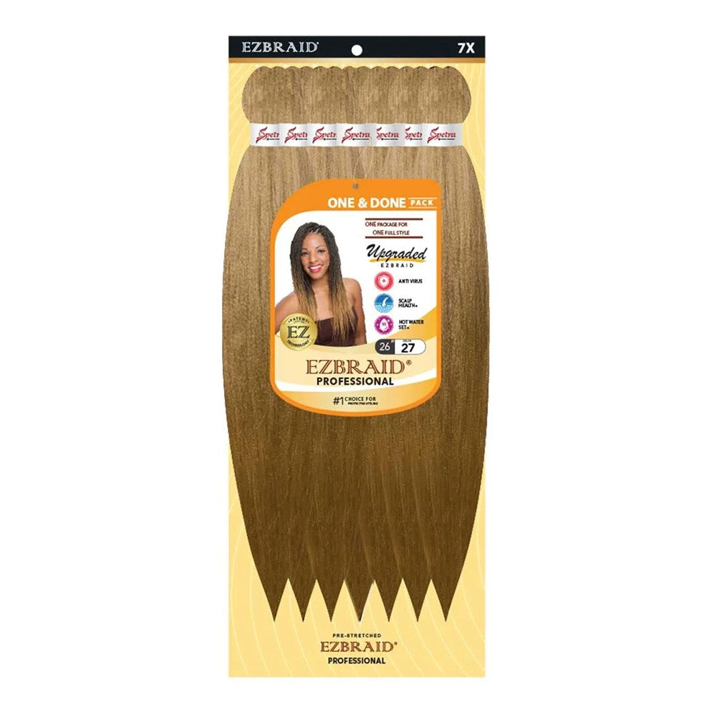 EZBRAID Professional 7X One & Done Pre-Stretched Braid (26inch) - 27