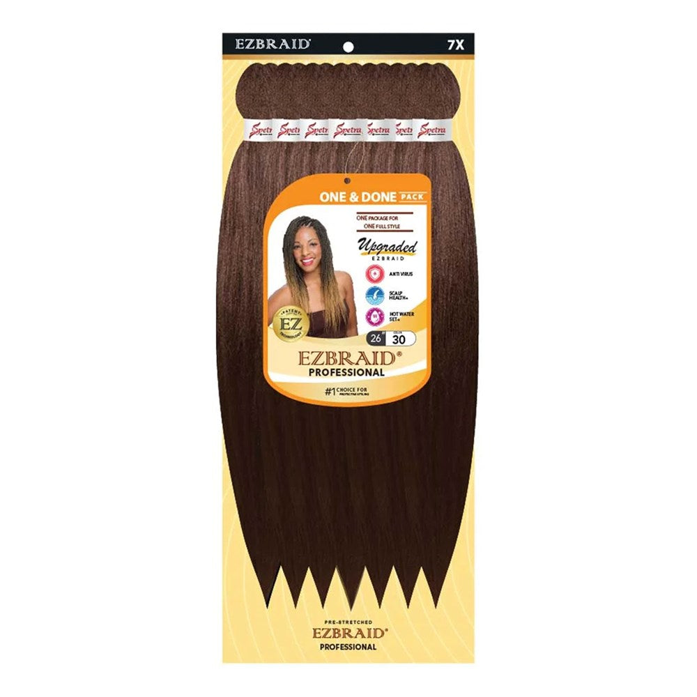EZBRAID Professional 7X One & Done Pre-Stretched Braid (26inch) - 30