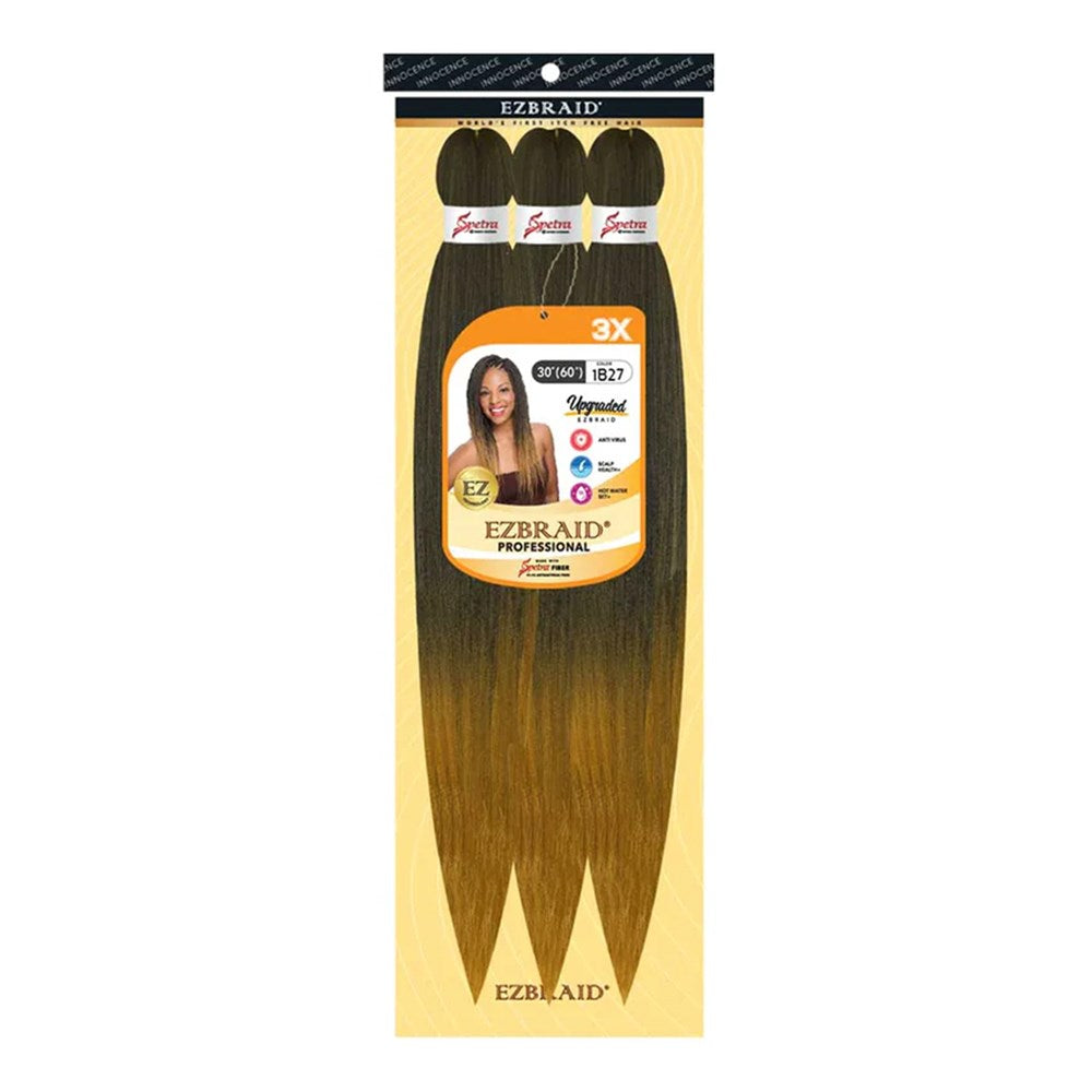 EZBRAID Professional 3X Pre-Stretched Braid - T1B/27 / 30inch