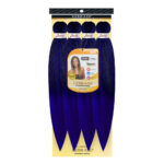 EZBRAID Professional 4X Pre-Stretched Braid - T1B/Blue / 20inch