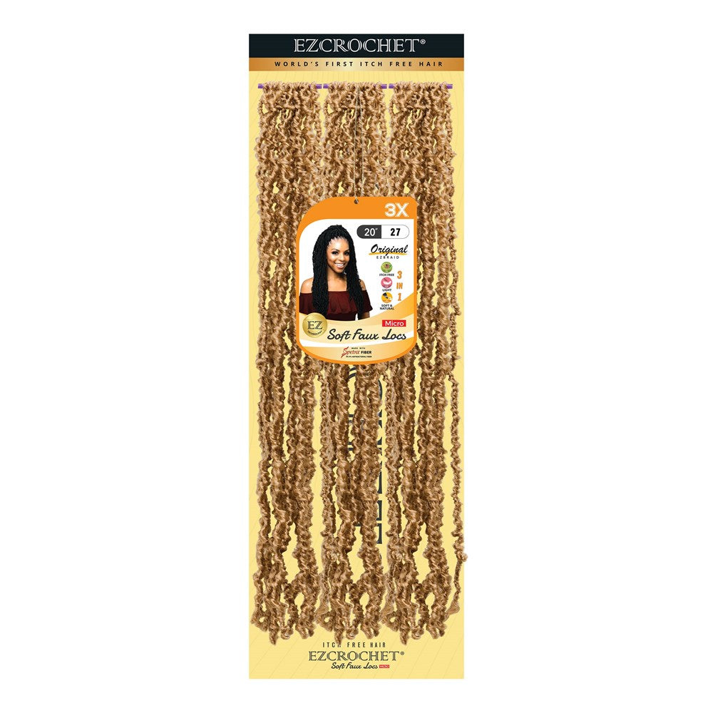 EZBRAID Ezcrochet 3X Soft Faux Locs Braid (20inch) - 27