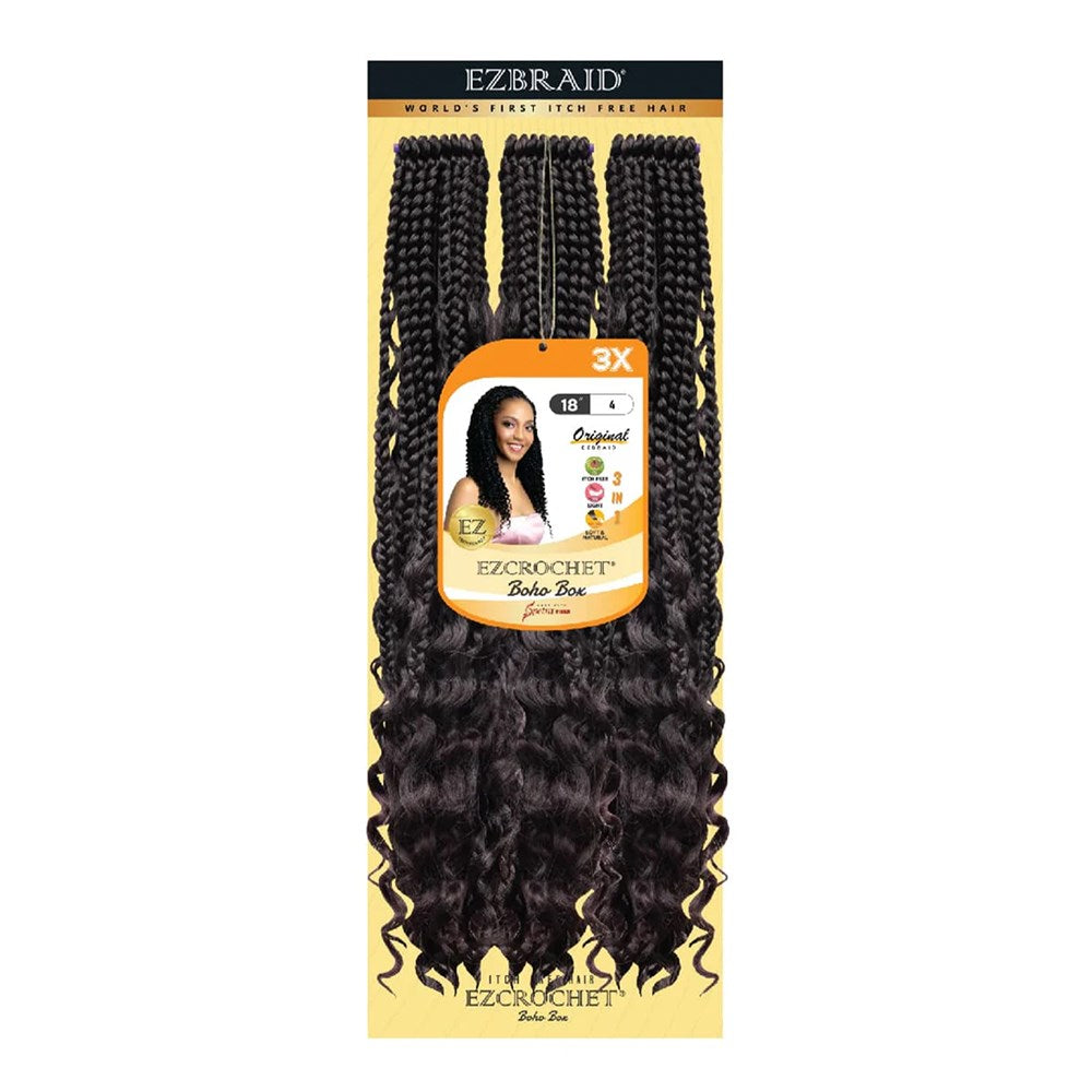 EZBRAID Ezcrochet 3X Boho Box Braid (18inch) - 4