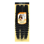 EZBRAID Ezcrochet 3X Boho Locs Braid (18inch) - 1B