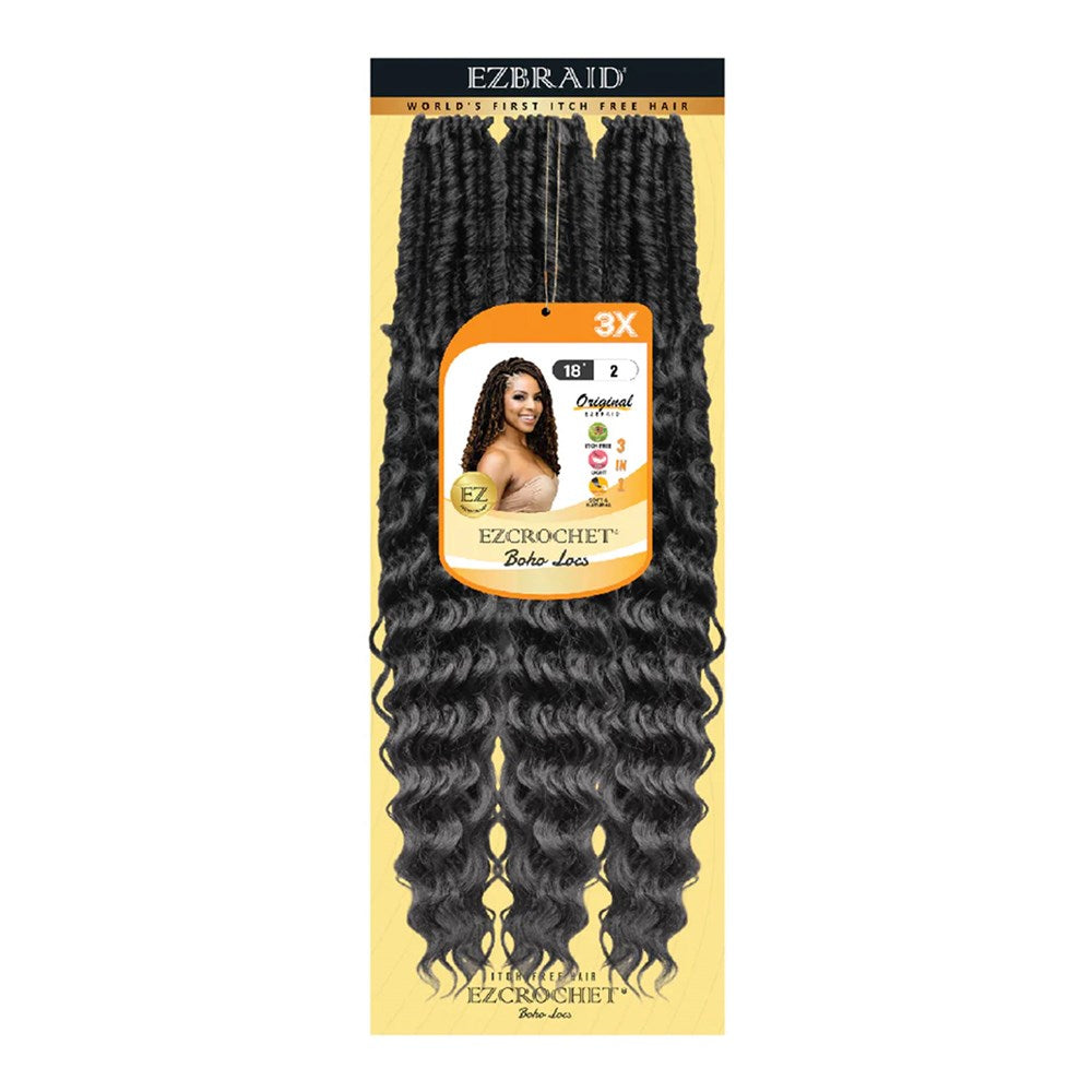 EZBRAID Ezcrochet 3X Boho Locs Braid (18inch) - 2