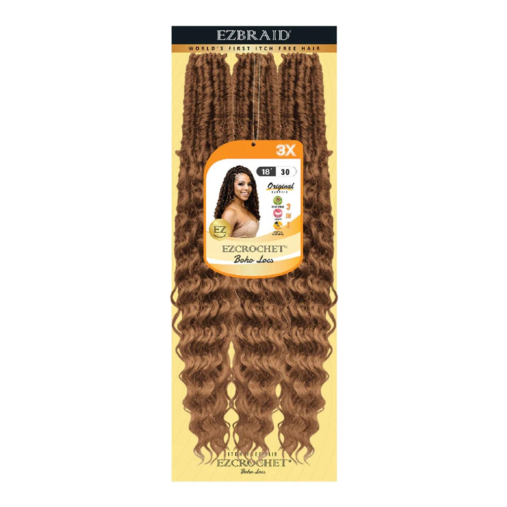 EZBRAID Ezcrochet 3X Boho Locs Braid (18inch) - 30