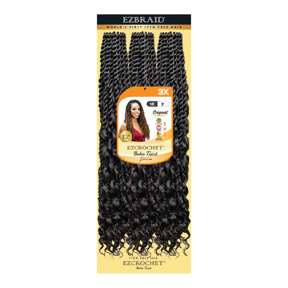 EZBRAID Ezcrochet 3X Boho Twist Braid (18inch) - 2