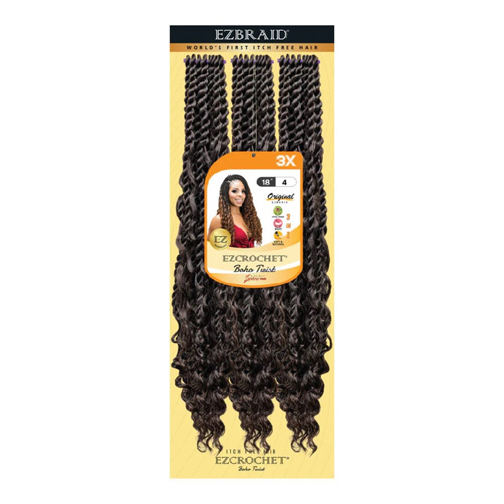 EZBRAID Ezcrochet 3X Boho Twist Braid (18inch) - 4