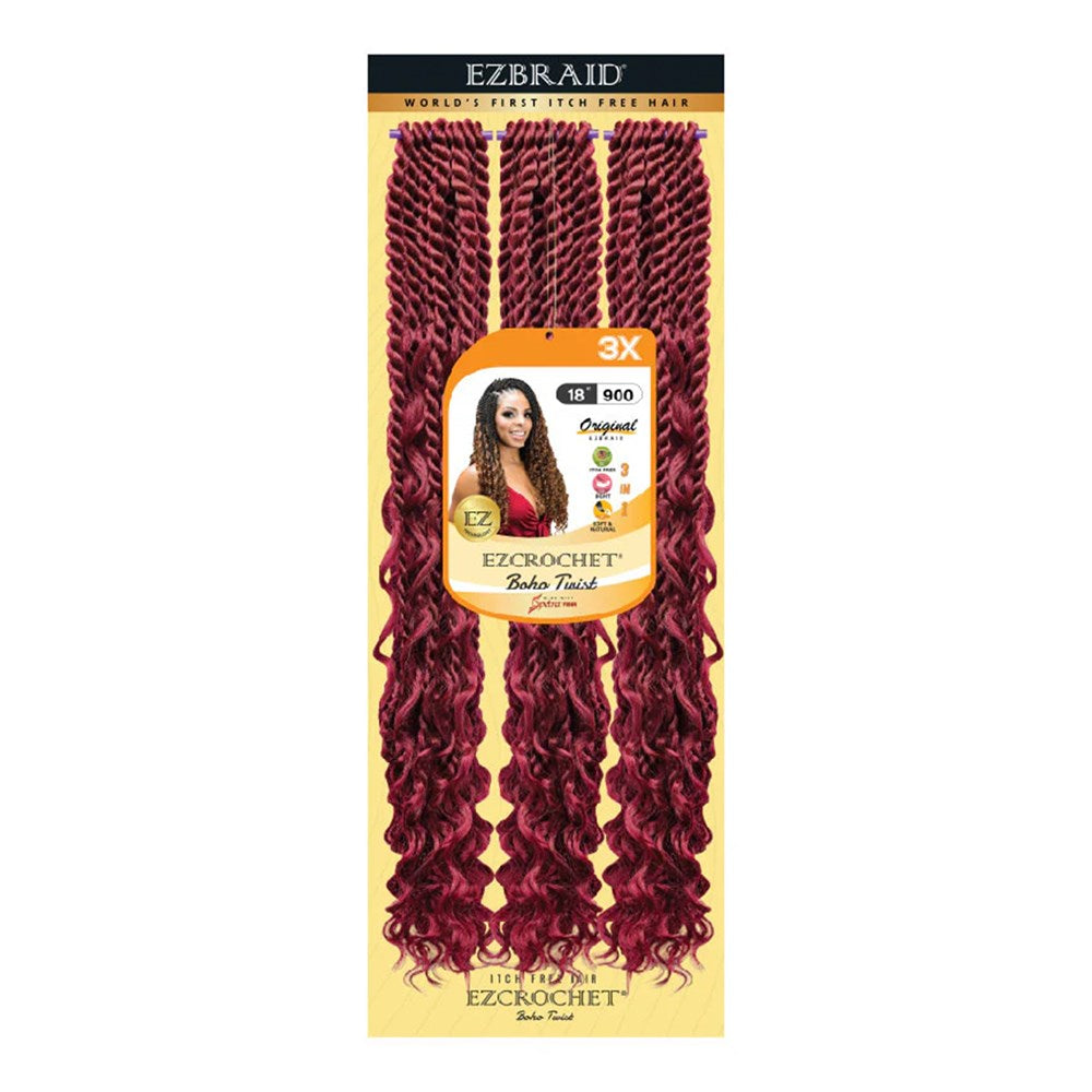 EZBRAID Ezcrochet 3X Boho Twist Braid (18inch) - 900