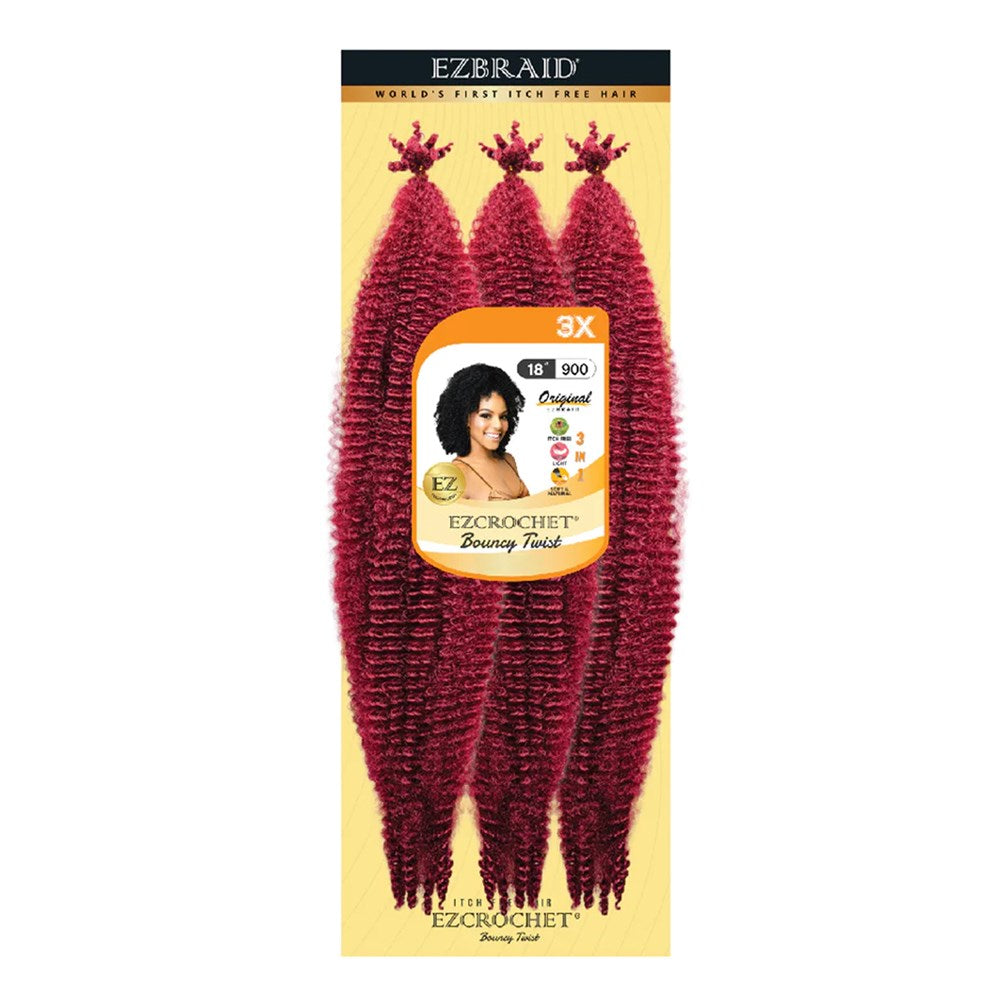 EZBRAID Ezcrochet 3X Bouncy Twist Braid (18inch) - 900