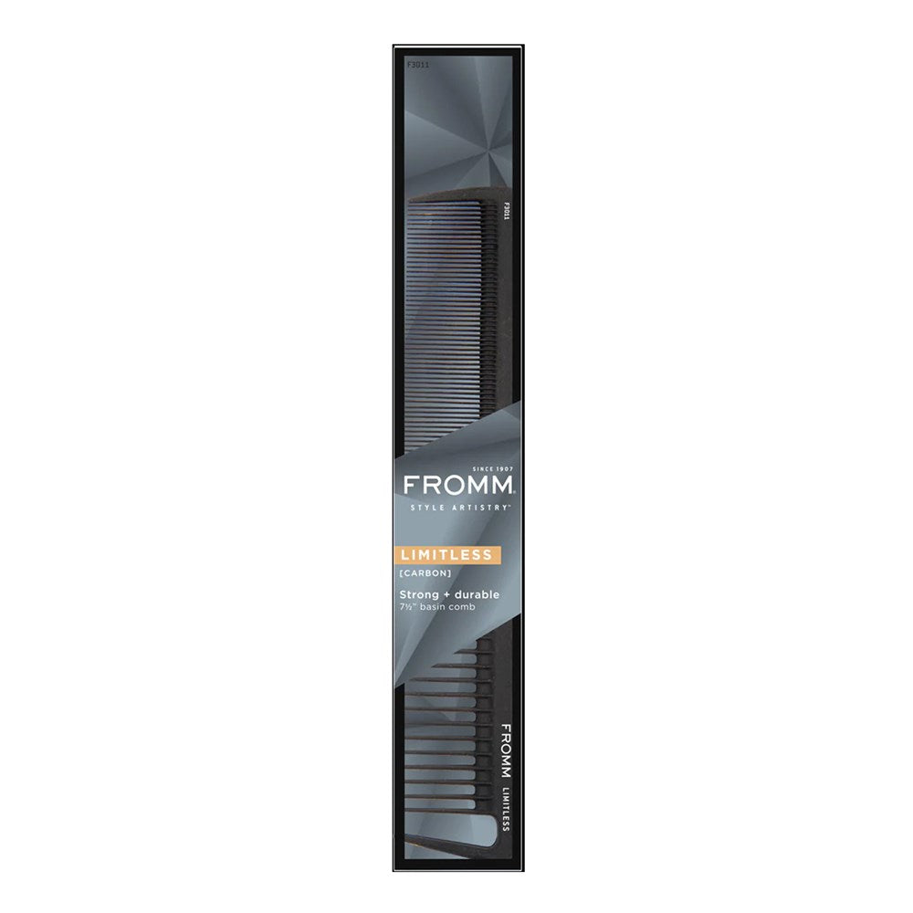 FROMM Limitless Carbon Comb - 7 1/2'' Basin Comb
