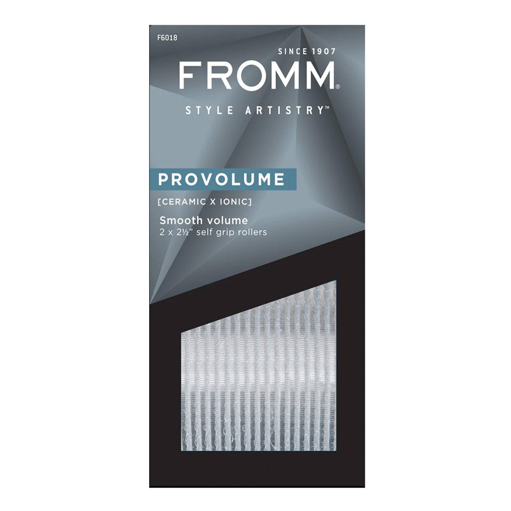 FROMM Pro Volume Ceramic Hair Rollers - 2 1/2" (2 Pack)