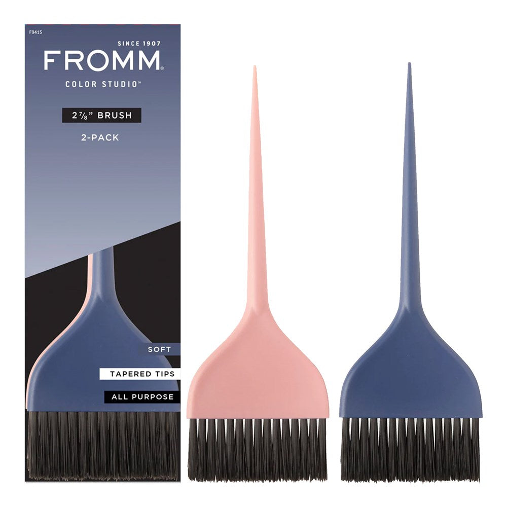 FROMM Soft Color Brushes - 2 7/8" (2 Pack)