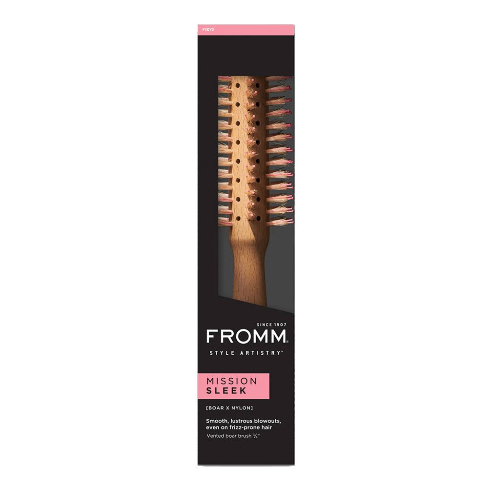 FROMM Mission Sleek Vented Boar Brush - 3/4"