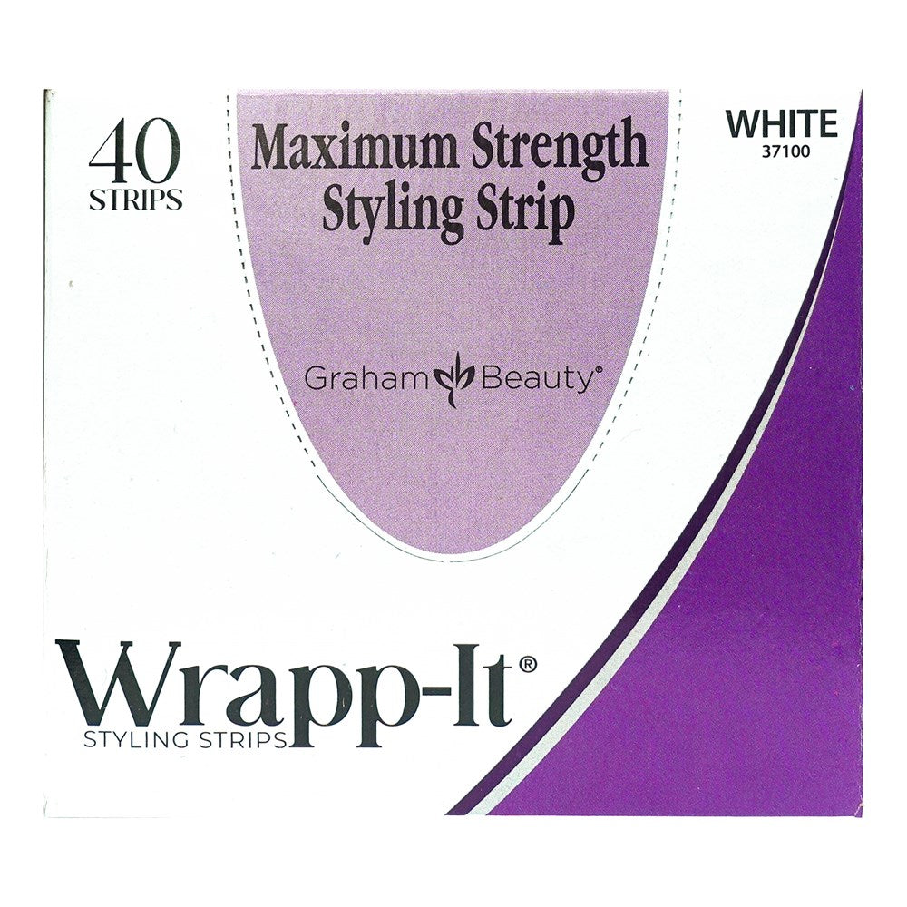 GRAHAM BEAUTY Wrapp-It 40 Styling Strips - White
