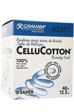GRAHAM BEAUTY   CelluCotton Beauty Coil 100% Pure Cotton - 40ft (12.2m)