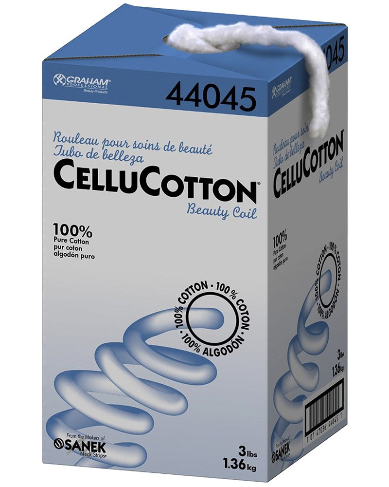 GRAHAM BEAUTY   CelluCotton Beauty Coil 100% Pure Cotton - 3lbs (1.36kg)