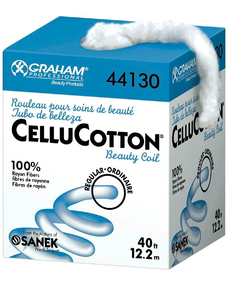 GRAHAM BEAUTY   CelluCotton Beauty Coil 100% Rayon Fibers - 40ft(12.2m)