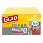 GLAD Clear Garbage Bag - Small 25L
