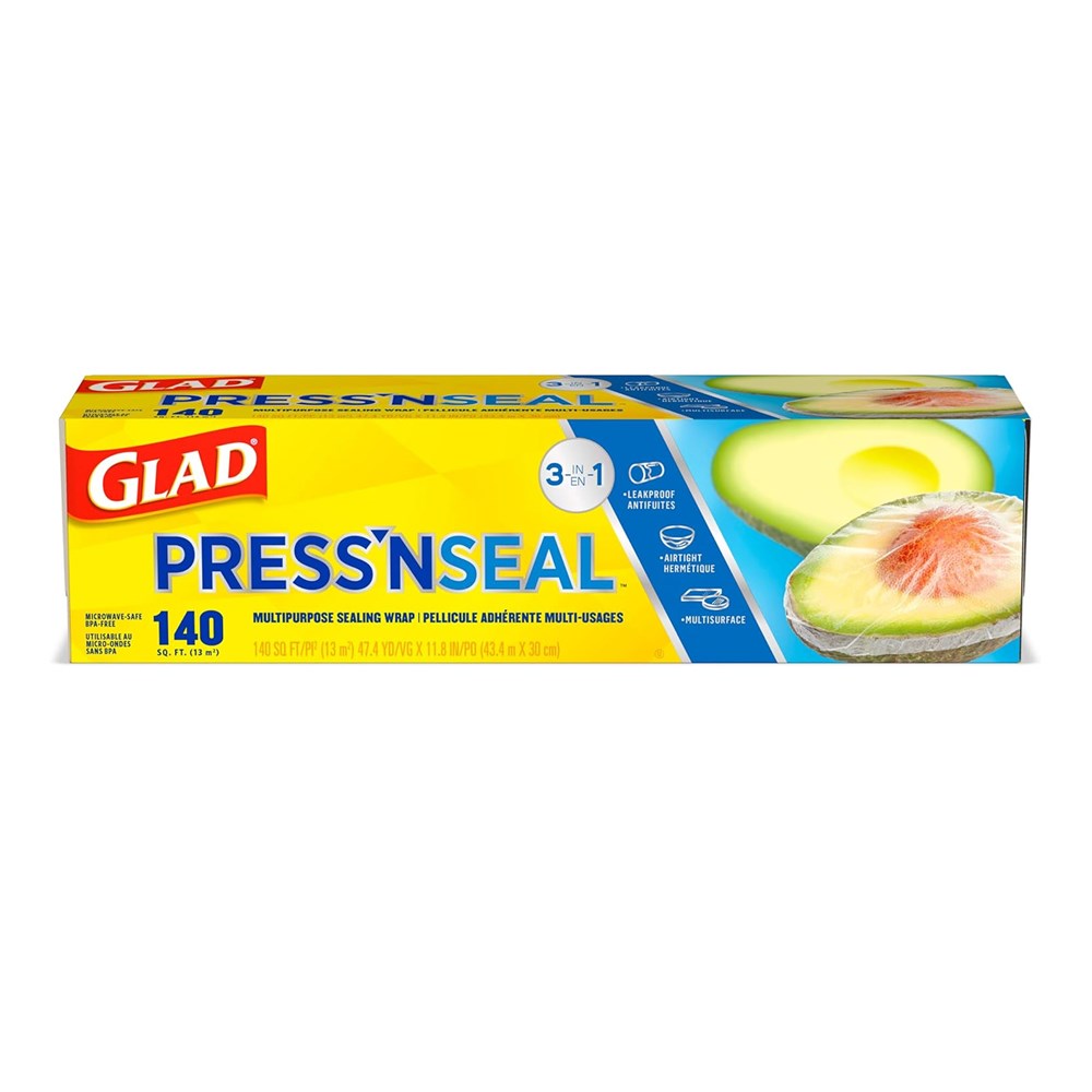 GLAD Press'n Seal Food Wrap - 140 SQ FT