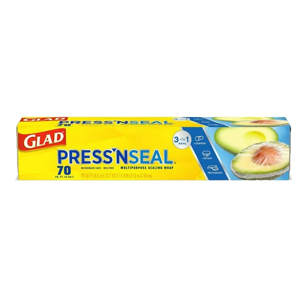 GLAD Press'n Seal Food Wrap - 70 SQ FT