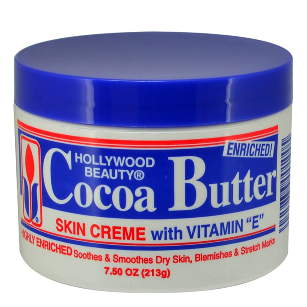 HOLLYWOOD BEAUTY Cocoa Butter Skin Creme - 7.5oz
