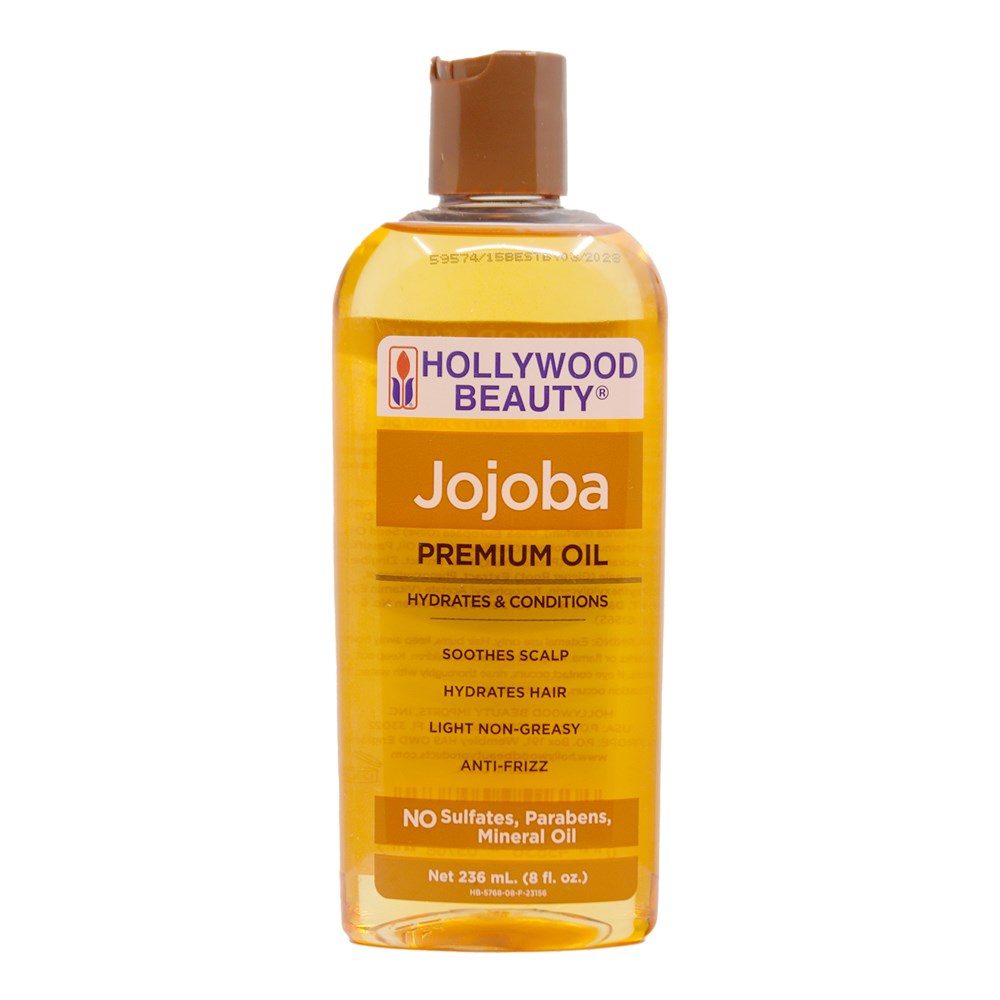 HOLLYWOOD BEAUTY Jojoba Oil - 8oz