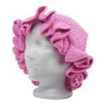 KIM & C Handmade Knitted Bucket Hat - Baby Pink