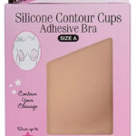 HOLLYWOOD FASHION SECRETS Silicone Contour Cups Adhesive Bra [1Pair] - Size A