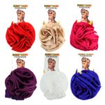 INTERVISION Pre Tied Turban Head Wrap - Silky Assorted (60066A)