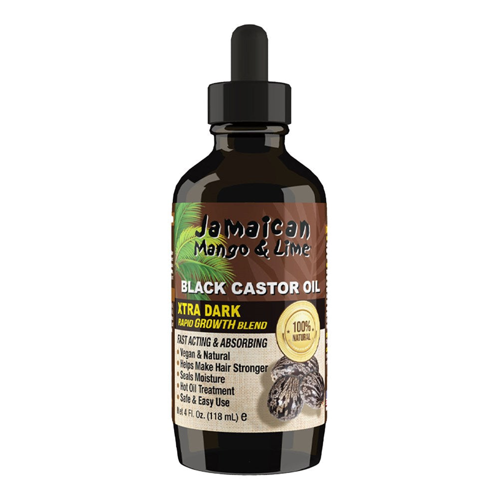 JAMAICAN MANGO & LIME Black Castor Oil - 4oz / Extra Dark