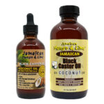 JAMAICAN MANGO & LIME Black Castor Oil - 8oz / Coconut