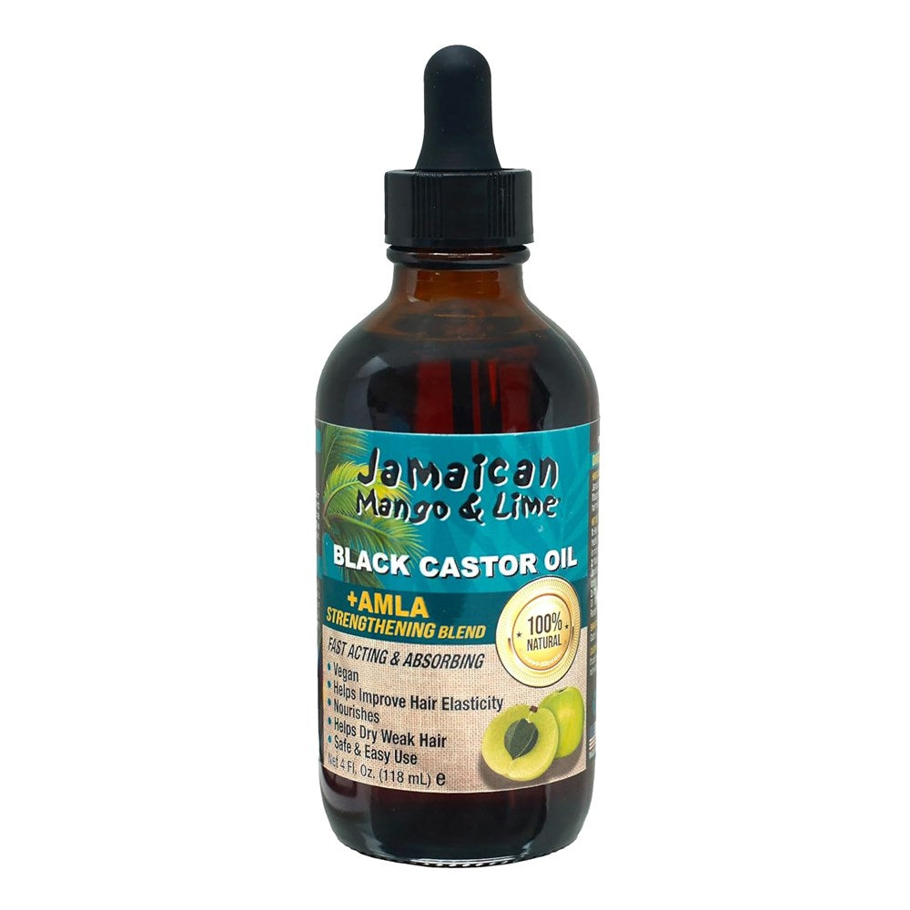 JAMAICAN MANGO & LIME Black Castor Oil - 4oz / Amla