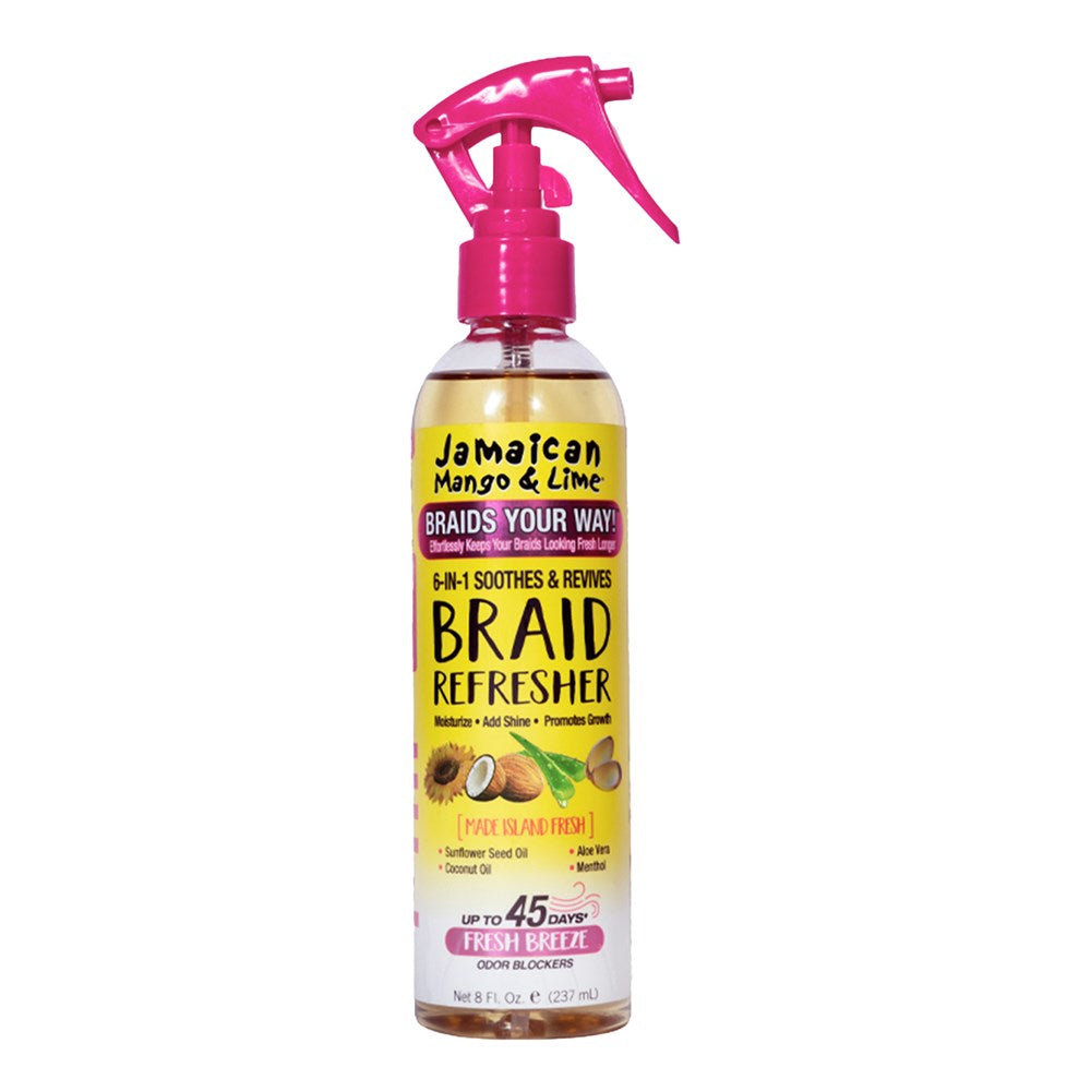 JAMAICAN MANGO & LIME Braids Your Way Braid Soothes & Calms Braid Relief (8oz)