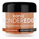 KANIZ WONDEREDGE Strong Hold Pomade (4oz) - Coconut Banana