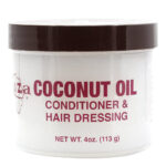 KUZA Coconut Oil Conditioner & Hair Dressing - 4oz
