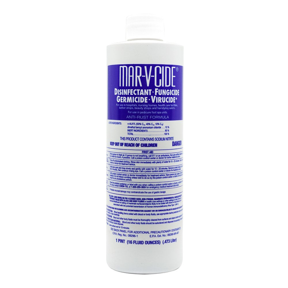 MARVY Mar-V-Cide Disinfectant, Germicide, Fungicide & Virucide - 16oz