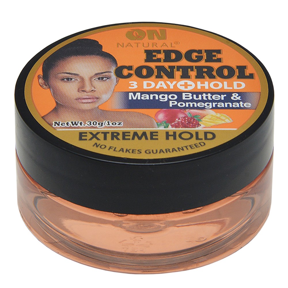 ON NATURAL Edge Control Extreme Hold (1oz) - Mango Butter and Pomegranate