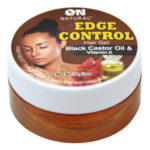 ON NATURAL Edge Control Regular (1oz) - Black Castor Oil and Vitamin E