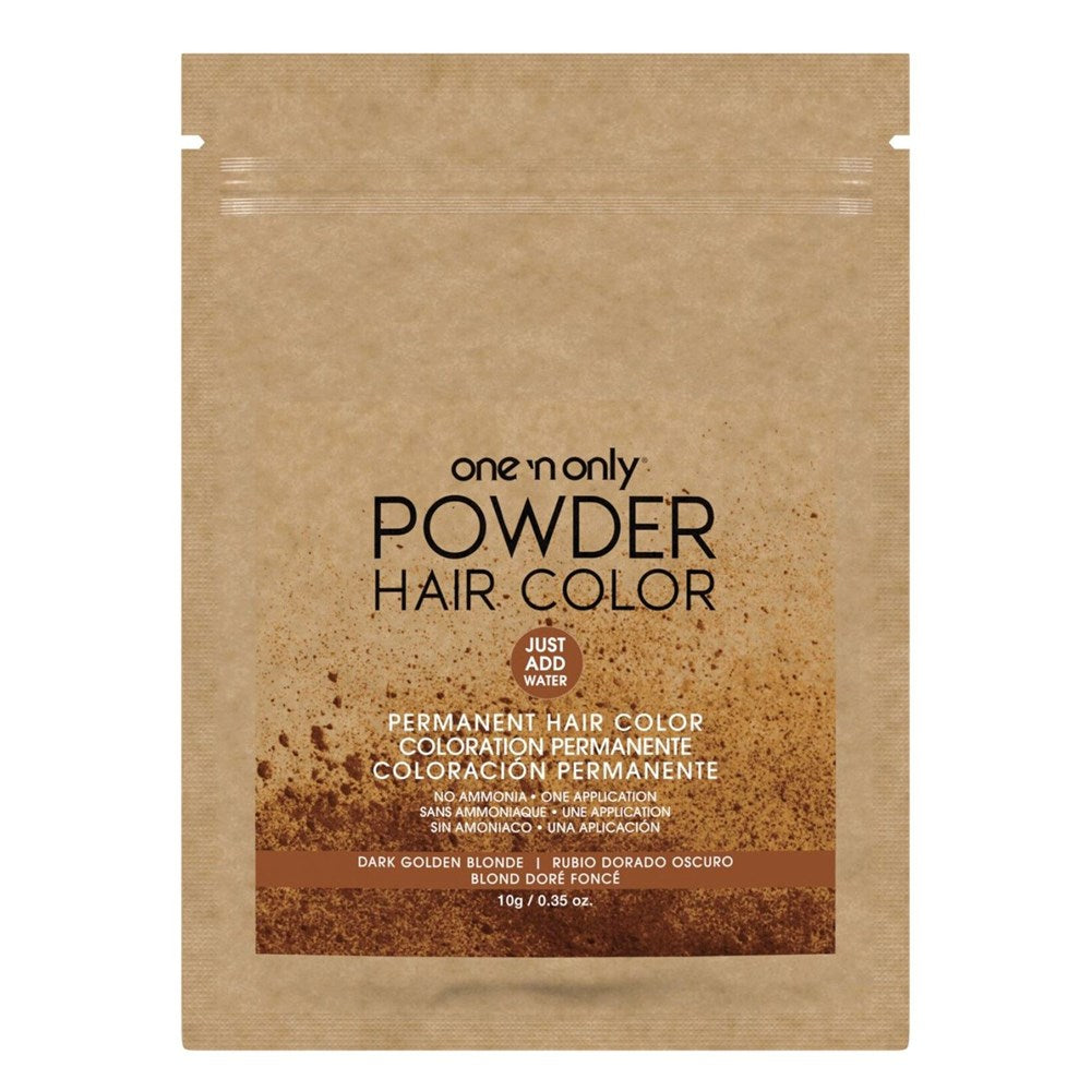 ONE 'N ONLY Powder Permanent Hair Color Packet (0.35oz) - Dark Golden Blonde