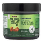 ORS Olive Oil Cover & Hold Black Wax Edge Filler (4.94oz)